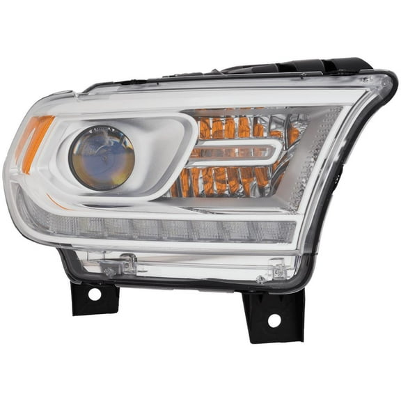 Headlight Compatible with 2016-2020 Dodge Durango 3.6L 5.7L V6 Hellcat Right Passenger Side HALOGEN RD10010041Q 360HP