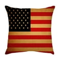 thumbnail image 1 of Up to 65% Off SMihono Independence Day Pillowcase Cartoon Style Linen Digital Printing Pillowcase, 1 of 1