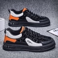 thumbnail image 6 of 2026 Spring Summer  Trendy Mens Youth Casual Sports Sneakers | Elastic Closure, Low Top Design，Korean-Style Student Tenis de Hombre Shoes, 6 of 9