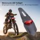 thumbnail image 4 of Luces traseras de freno de motocicleta Luces LED de matrícula de guardabarros trasero para moto de cross Rojo, 4 of 5
