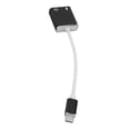thumbnail image 2 of Tarjeta de sonido externa USB Bling Bling canal adaptador de micrófono USB C, 2 of 12