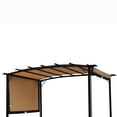 thumbnail image 4 of Unique Choice Universal Replacement Canopy Cover for 12 Ft L x 9 Ft W Curved Outdoor Pergola Structure,Color Khaki, 4 of 7
