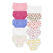 Wonder Nation Toddler Girls Briefs, 10-Pack, Sizes 2T-5T
