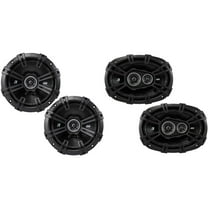 Kicker DSC6930 6x9-Inch (160x230mm) 3-Way Speakers w/ 43DSC6704 6.75" Coaxial Bundle