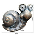 thumbnail image 6 of Joernso Solar Lamp Ornament Durable Synthetic Resin Turtle Owl Snail Sculpture Automatic Night Light for Outdoor Garden Decoration, 6 of 8
