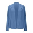 thumbnail image 4 of Posijego Women's Blazer Open Front Long Sleeve Cardigans Business Casual Office Cropped Blazer Jackets, 4 of 7