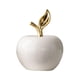 thumbnail image 2 of Estatua de manzanas de cerámica, figura de manzana, regalo de mesa, escultura de fruta coleccionable Grande, 2 of 9