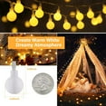 thumbnail image 4 of ThrottleT 33Feet 100 LEDs Globe String Lights,8 Modes USB Ball String Lights with Remote for Indoor/Outdoor Commercial Decor,Gardens,Patio,Wedding,Party, Bedrooms, Christmas Decorations, Warm White, 4 of 14