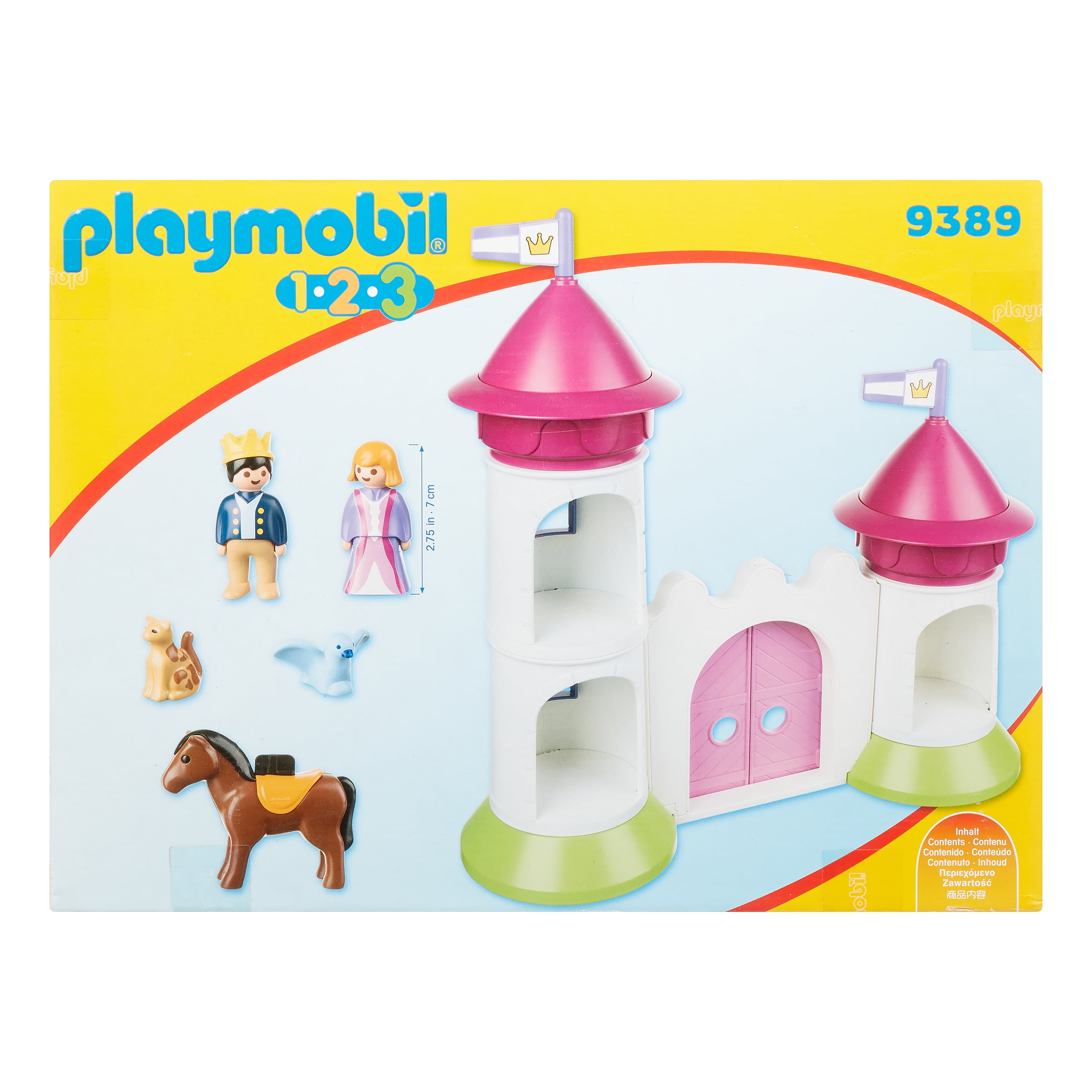 Playmobil Castle with Stackable Towers, Multicolored