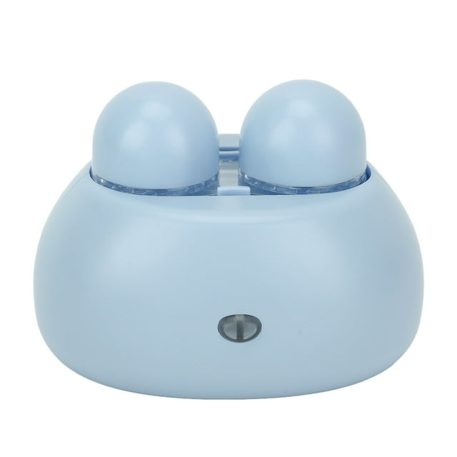 Contact Lens Cleaner, Battery Powered Electric Automatic Contact Lens Cleaner Machine High Frequency For Travel For Work For Home Blue
