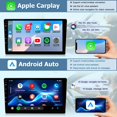 thumbnail image 3 of Radio de coche Leadfan para Honda Civic 2013-2017 con pantalla inalámbrica Carplay Android Auto GPS, 3 of 8