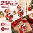 thumbnail image 5 of Mivyn Christmas Cash Gift Ornament, Fox Christmas Stocking Wallet Ornament, 2D Flat Acrylic Money Holder Charm, Xmas Tree Hanging Decoration for Home Use, 6 x 6 in, 1 Pcs, 5 of 8