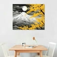 thumbnail image 2 of PRATYUS Fall Decor Yellow Tree Landscape Wall Art Canvas Wall Art Picture 20x16in for Living Room Bedroom 20x16in, 2 of 3