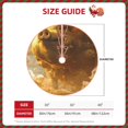 thumbnail image 2 of Balery Golden Pig Cloud Fantasy Printed Christmas Tree Skirt , Merry Christmas Party Christmas Tree Decoration,Adjustable Tree Skirt-30", 2 of 6