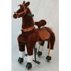 Dark Brown Med Pony Ride On Rocking Horse Cycle Giddy Up Cowboy!