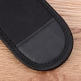 thumbnail image 1 of MERRYHAPY Fishing Reel Storage Pouch 1Pcs Water Drop Shaped Black Pvc Material Ventilation Impact Resistant Padding Case, 1 of 4