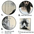 thumbnail image 3 of Designart "Minimalist Black And White Yoga Meditation Art" Yoga Wall Art Prints, 3 of 7