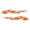 Orange, variant on Classic Flames Auriga Design Magnet