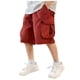 thumbnail image 1 of Pantalones cortos de verano finos para niños, pantalones de trabajo holgados, pantalones cortos para niños, pantalones de poliéster para niños, 1 of 5
