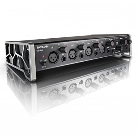 TASCAM US-4X4 4 Channel USB 2.0 Audio/MIDI Recording PC Interface w/ Software (Best 4 Channel Audio Interface)