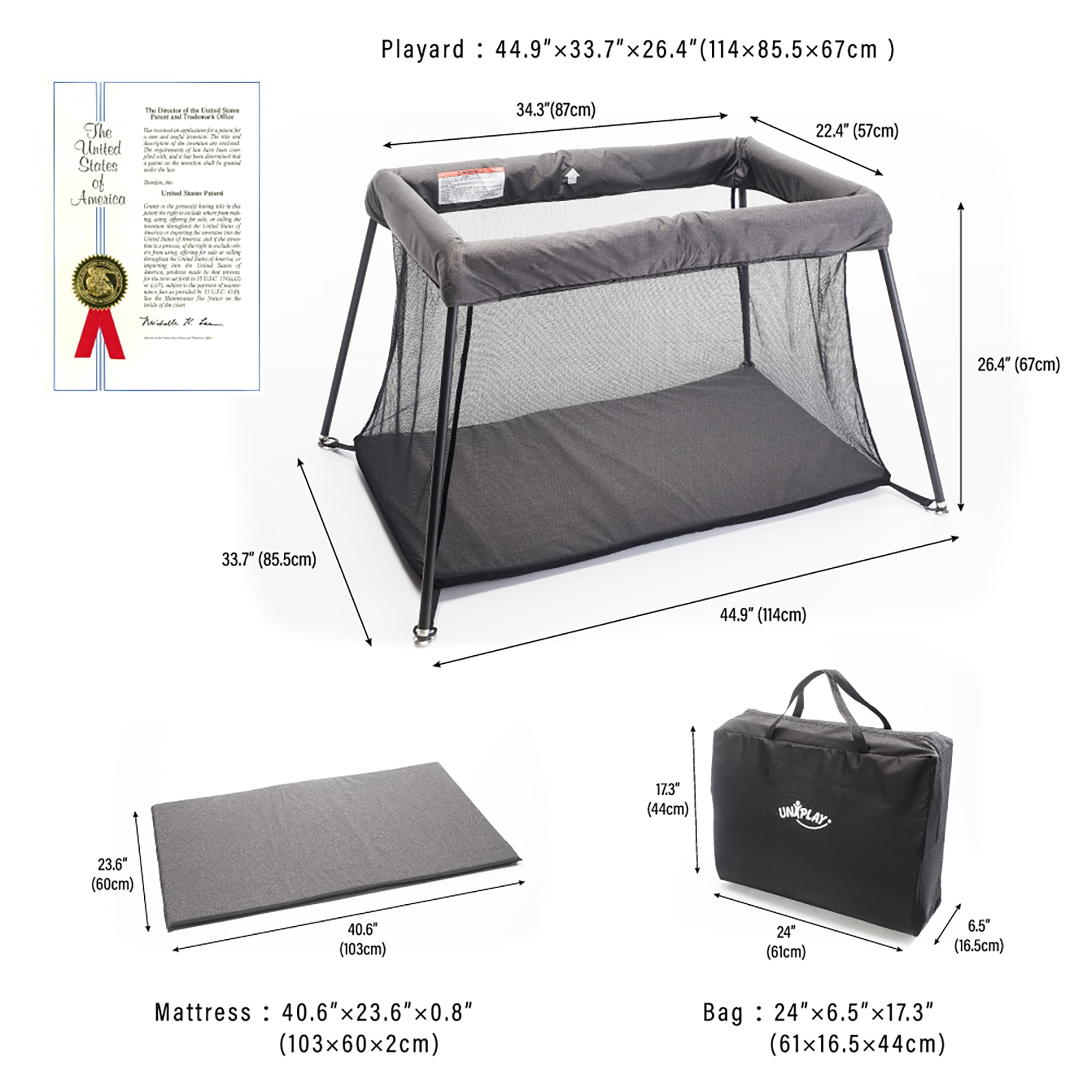 uniplay portable playard