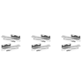 thumbnail image 1 of 6X Charnières à Rotation de 80 Degrés Support de Porte d'Armoire de Cuisine, 1 of 8