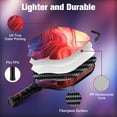 thumbnail image 6 of OSERLO Pickleball Paddles Set of 2, with 2 Fiberglass Paddles, 2 Pickle-Ball , 2 Cooling Towel, 1 Pickleball Bag, PP Honeycomb Core Pickleball Equipment is The Perfect Gift for Beginners & Amateurs, 6 of 8