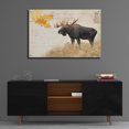 thumbnail image 4 of Epic Art 'Northern Wild Moose' by James Wiens, Acrylic Glass Wall Art, 36"x24", 4 of 8