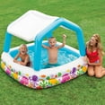 thumbnail image 5 of Intex 5.12ft x 5.12ft x 48in Inflatable Ocean Kids Pool with Canopy (3 Pack), 5 of 6