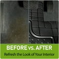 thumbnail image 3 of Auto Drive 4 Piece Black Custom Fit Rubber Floor Mats for SUV and Crossover, 3 of 5
