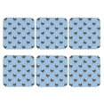 thumbnail image 2 of Balery 6 Pcs Corgi Dogleather Coasters Set, Drink Table Cup Coasters For Living Room Kitchen Coffee Decor, 2 of 9