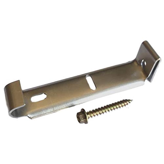 K-TEC 4 Inch Hidden Gutter Hanger Bracket with Screw (25 Pack)