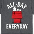thumbnail image 3 of Peanuts - All Day Everyday - Men's Short Sleeve Graphic T-Shirt, 3 of 6