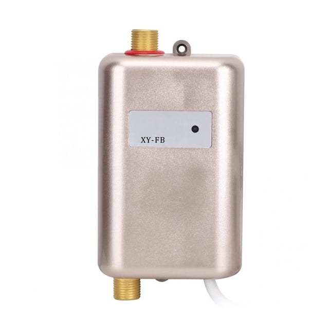 3800W Electric Water Heater Instantaneous Tankless Instant Hot Water Heater Kitchen Bathroom Shower Flow Water Boiler ,Compact Design
