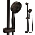 thumbnail image 2 of Moen Eco-Performance Oil-Rubbed Bronze Detachable Handheld Showerhead with 69-Inch-Long Hose Featuring 24-Inch Slide Bar, 2 of 6