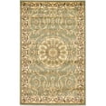 thumbnail image 1 of Unique Loom Tapis Floral Versailles Médaillon 3' 3 x 5' 3 Rectangle Vert/ivoire, 1 of 10