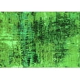 thumbnail image 1 of Ahgly Company Indoor Rectangle Oriental Green Industrial Area Rugs, 2' x 3', 1 of 4