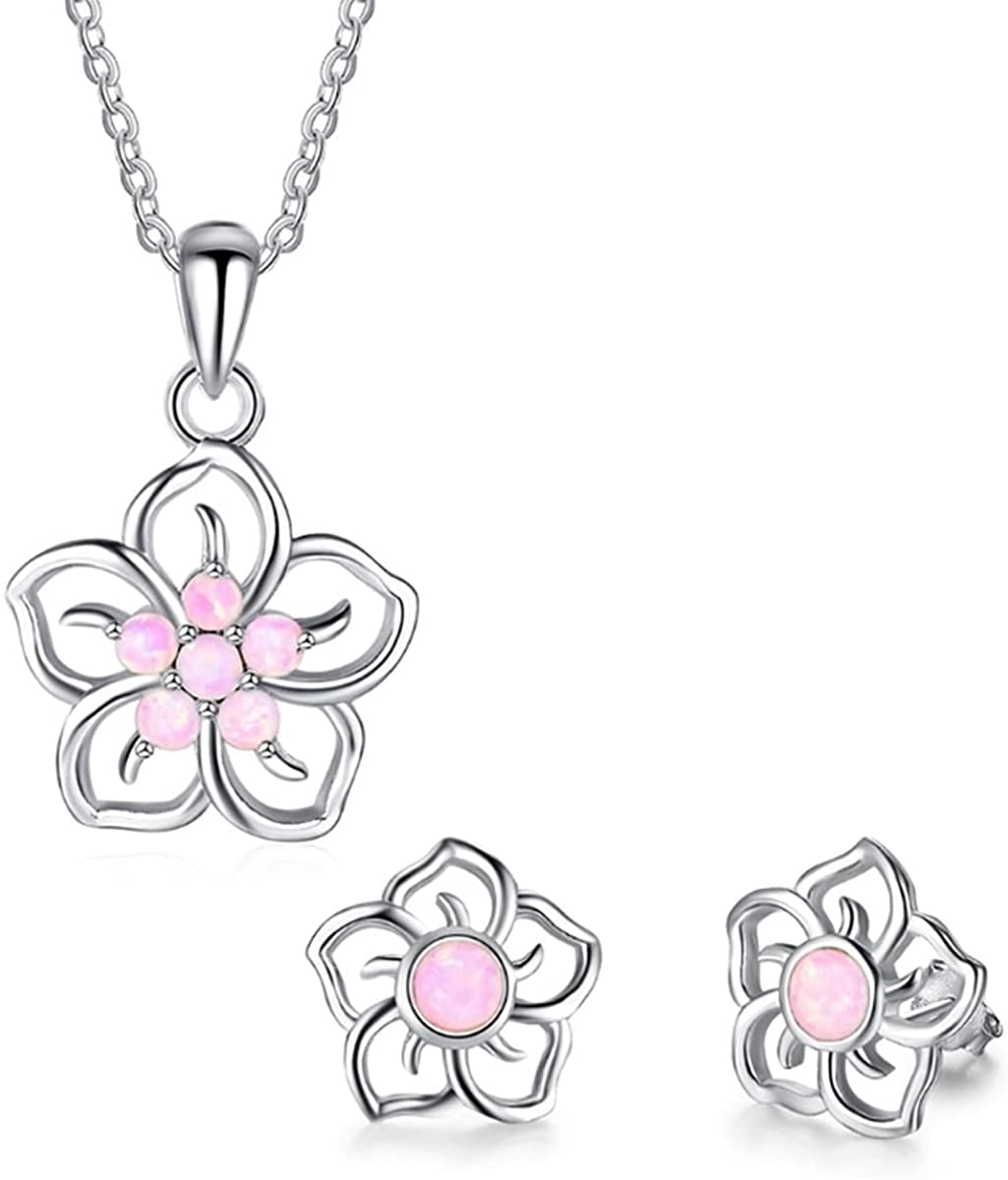 ladies necklace and earring set