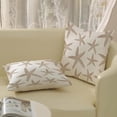 thumbnail image 4 of Coastal Pillow Covers 18x18 Pack of 2 Ocean Themed Brown Starfish Throw Pillow Covers,Summer Beachy Nautical Decorative Pillowcase Linen Cushion Case Decoration for Couch Sofa Outdoor Decor, 4 of 6