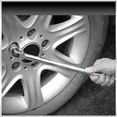 thumbnail image 5 of 3 pzs Maneral Dado Cuadro 1/2'' 3/8'' 1/4'' Mango Articulado Malubero Plata, 5 of 5