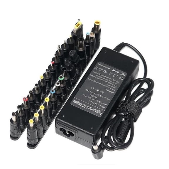 65W AC Adapter with 28 Interchangeable Tips,19V 3.42A Adapter for Laptop Charging