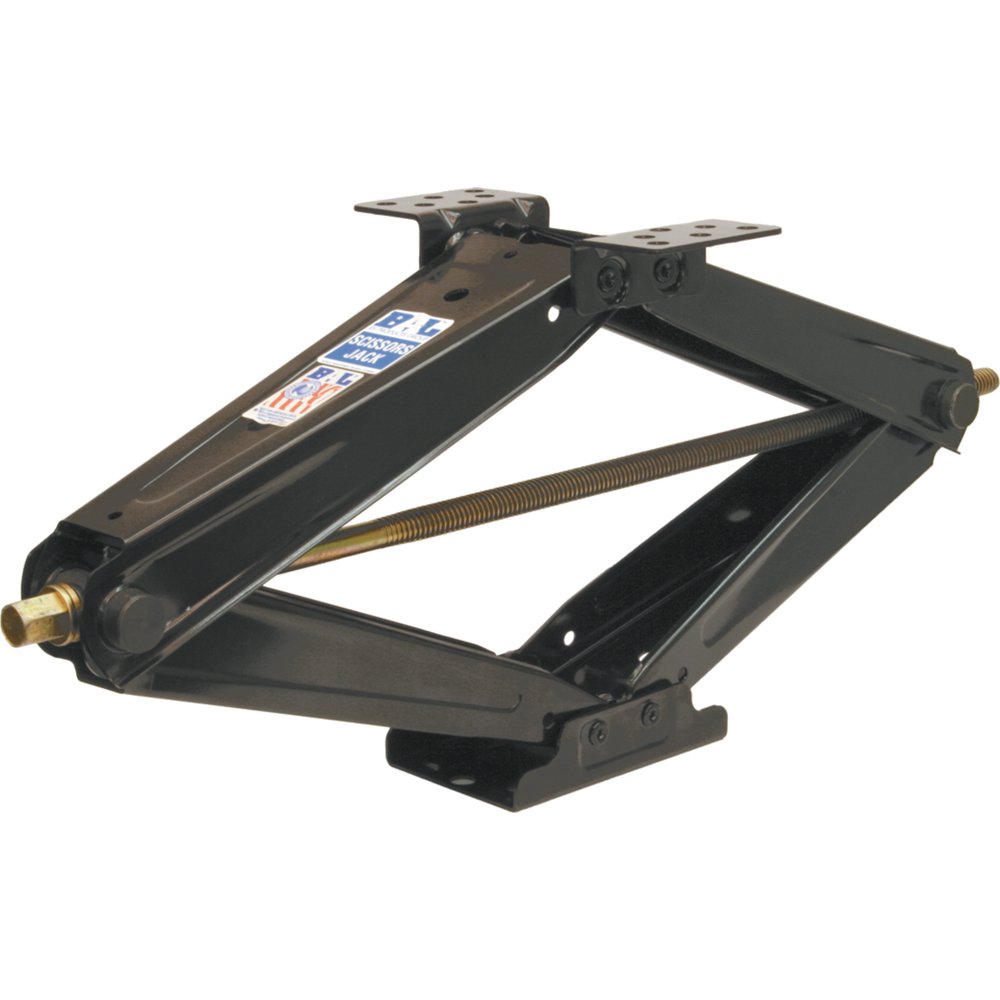 Bal Products 24028 LoPro SJ24 24" 5,000 lb Capacity Scissor Jack with Handle for RV Trailers