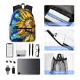 thumbnail image 4 of Honeii vintage Starry Sunflower Print School Backpack,Casual Lightweight Travel Rucksack Daypack,Backpacks for College High, 4 of 6