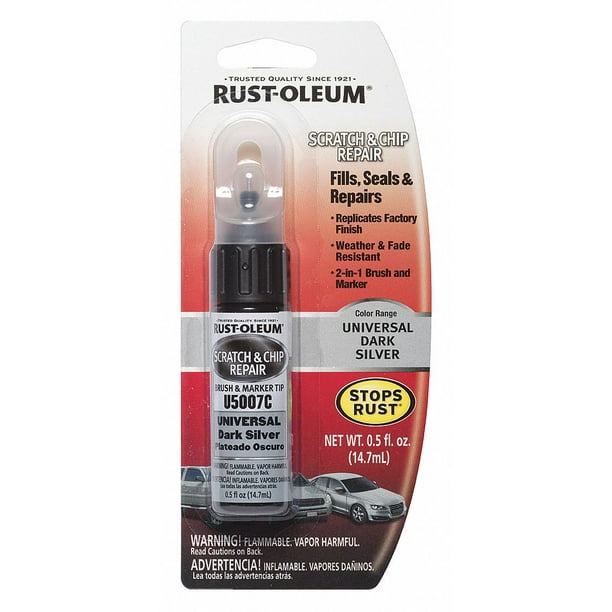 0.5 oz. Automotive Touch Up Paint in Dark Silver - Walmart.com