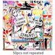 thumbnail image 2 of Gymnastics Stickers Sports Stickers Pack 50pcs-Suitable for Laptop Travel Case Notebook Phone Car Scrapbook Water Bottle Bike Computer Decals,Kids/Tee, 2 of 2