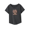 thumbnail image 4 of Camiseta para mujer verano suave manga corta Top para vacaciones regalo del día de San Valentín S, 4 of 7