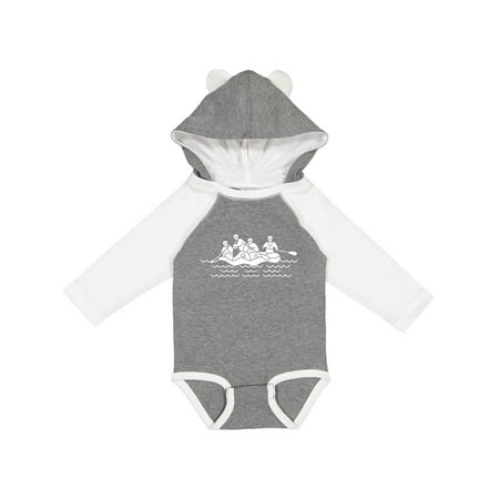 

Inktastic Whitewater Rafting Sports Gift Baby Boy or Baby Girl Long Sleeve Bodysuit