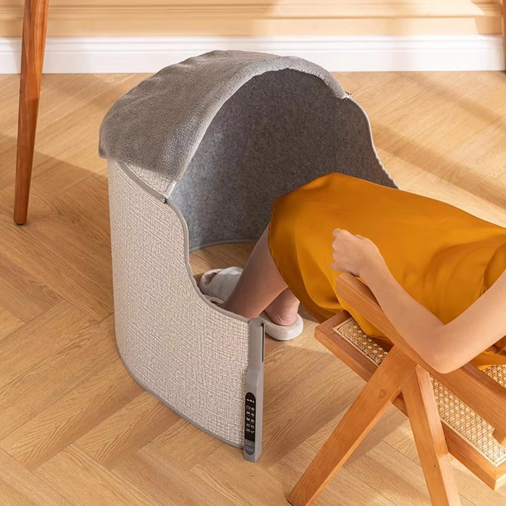 Foot Massager with Heat, Snailax Soothing Foot Warmer for Blood Circulation Gifts