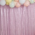 thumbnail image 4 of BalsaCircle 8 feet x 8 feet Lavender Sequin Backdrop Curtain Wedding Party Photobooth Decorations, 4 of 8