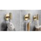 thumbnail image 2 of 2pcs Adhesive Hook Stainless Steel Bathrobe Hook Bracket Heavy Duty Hook For Bathroom Kitchen Living Room Hotel(gold), 2 of 5